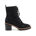 thumbnail image 2 of INC Womens Samira 2 Rhinestone Almond Toe Mid-Calf Boots, 2 of 3