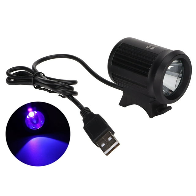 6‑10W USB Powered 395nm UV Curing Light Flashlight for Resin Cure Cellphone Repair Tool