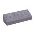 thumbnail image 1 of Expositor para anillos pendientes colgantes jinwen organizador de joyas 3 posiciones gris, 1 of 8