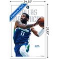 thumbnail image 3 of NBA Dallas Mavericks - Kyrie Irving Feature Series 23 Wall Poster, 22.375" x 34" Framed, 3 of 5