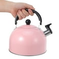 thumbnail image 5 of CTIRCHIU Pink Stainless Steel Tea Kettle with Whistle for Outdoor Activities 1Pack, 5 of 8