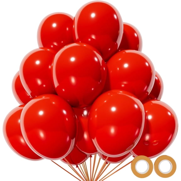 Red Latex Balloons for Birthday Valentine's Day Wedding.