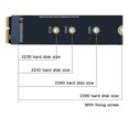thumbnail image 4 of M.2 NVME SSD Convert Adapter Card For MacBook Air Pro Retina 2013-2017 NVME/AHCI, 4 of 5