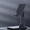 thumbnail image 2 of Adjustable Stand for Desk Foldable Desktop Phone Holder Non Slip Cradle Dock for All Smartphones Tablets, 2 of 8