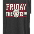 thumbnail image 3 of Friday The 13Th - Collegiate Jason Mask - Women's Short Sleeve Graphic T-Shirt, 3 of 5