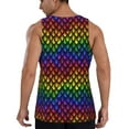 thumbnail image 2 of Sigee Dragon Scales for Men's Workout Tank Top, Athletic Gym Sleeveless Shirt - Quick Dry, Lightweight, Breathable Medium, 2 of 9