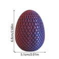 thumbnail image 2 of Mystery Egg Puzzle Box, Money Puzzle Box for Cash Gift, Birthday Wedding Easter Xmas Holiday Celebration Money Gift Ideas, Easter Basket Stuffers, 2 of 8