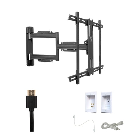 Kanto PS350 Tv Mounting package W/ Single outlet thru wall power kit price history on PriceWatchPro