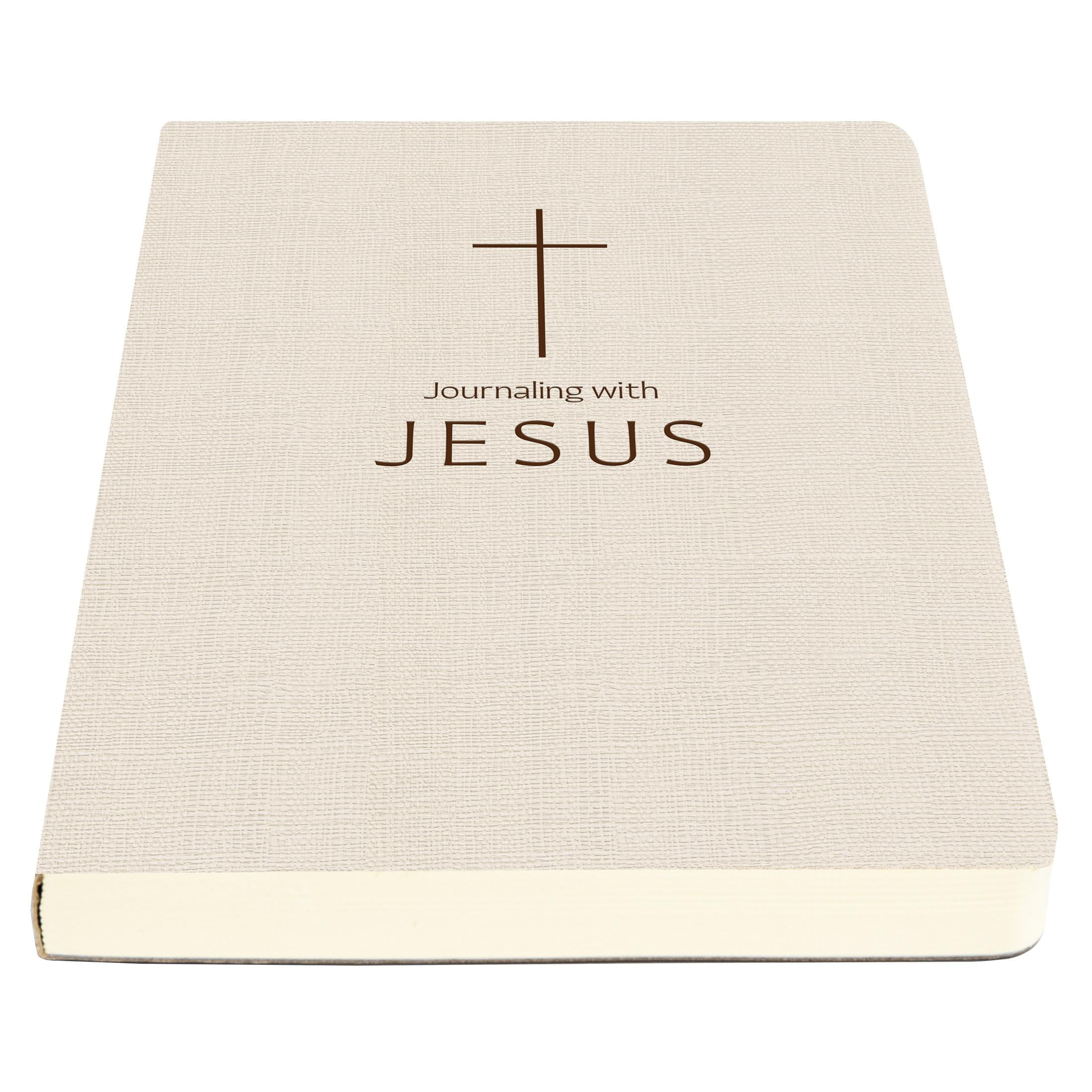 (3 pack) Piccadilly Journaling with Jesus Guided Journal for Teens 12+, 152 Pages, 6 x 8.5 in, Cream Cover