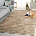 thumbnail image 3 of SAFAVIEH Natura Alecia Striped Area Rug, Natural/Brown, 3' x 5', 3 of 8
