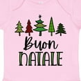 thumbnail image 4 of Inktastic Buon Natale Festive Christmas Trees Boys or Girls Baby Bodysuit, 4 of 5
