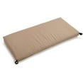 thumbnail image 2 of Blazing Needles 45-inch by 19-inch Outdoor Spun Polyester Loveseat Cushion, 2 of 2