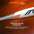 thumbnail image 6 of Easton Maxum 360 USSA 2 5/8 In. Barrel Youth Baseball Bat, Drop -5, 32/27 Black/Orange, 6 of 6