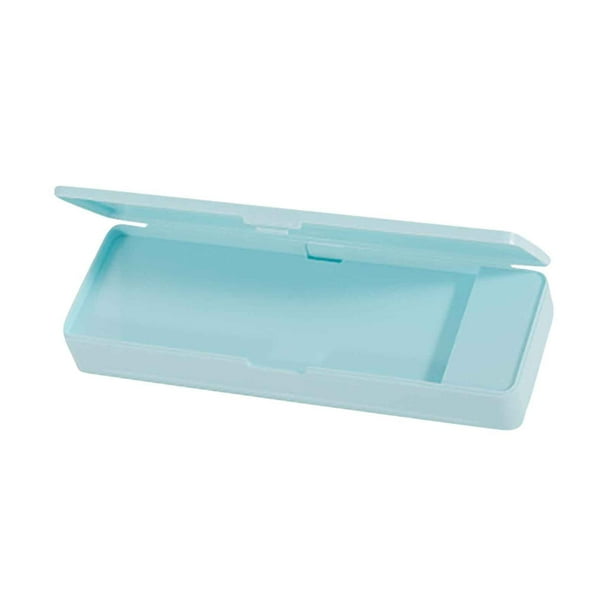 pstuiky Estuche para material escolar, organizador de lápices, estuche multifuncional y creativo de plástico transparente