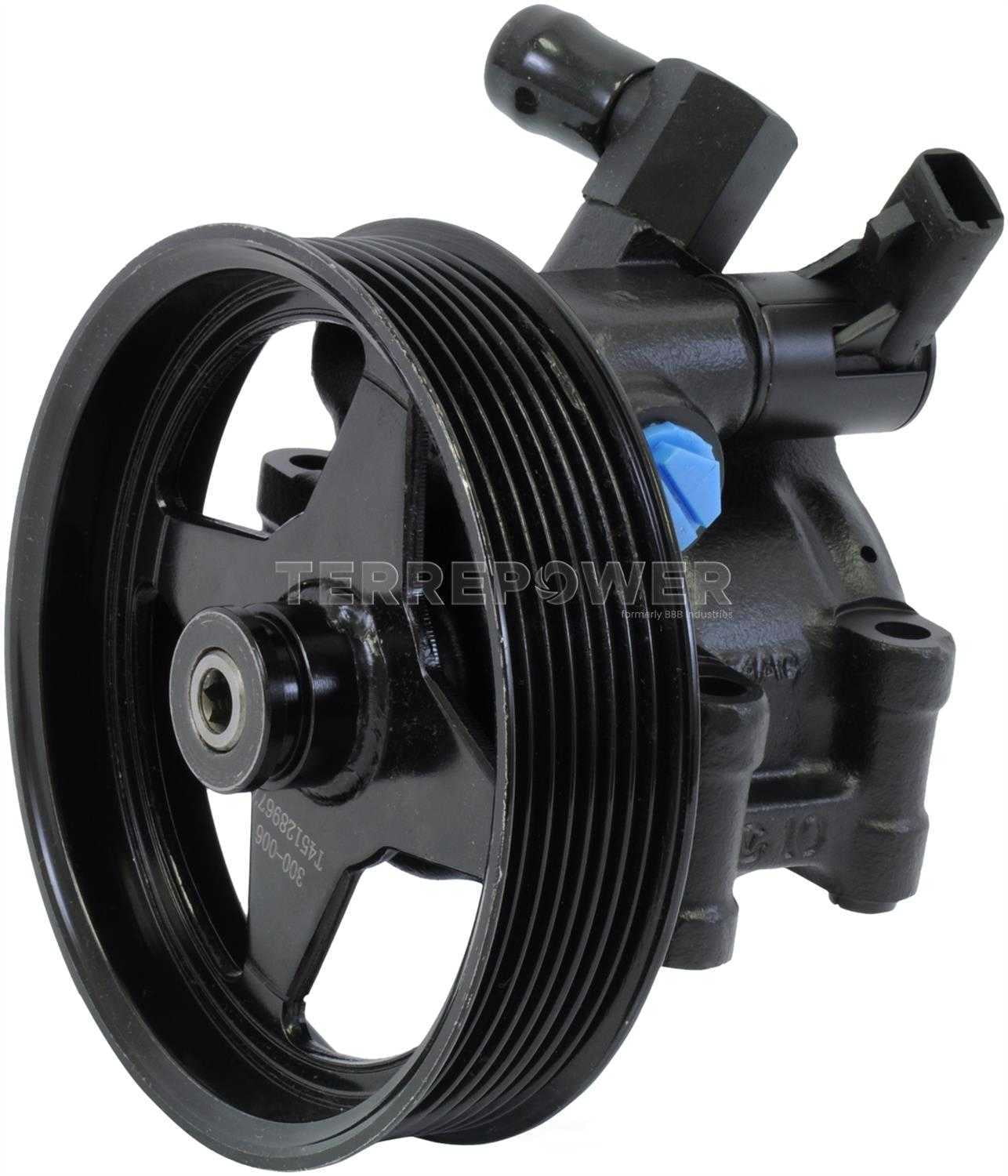 TERREPOWER formerly BBB Industries 712-0160PA2 Remanufactured Power Steering Pump