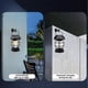 thumbnail image 5 of Faro colgante solar Luz vintage exterior | Lámpara impermeable para el jardín del jardín | Solar recargable/USB, sensor automático, negro, 6,3"x4,7", construcción ABS duradera, 5 of 6