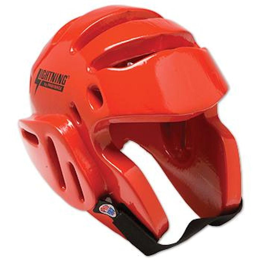 Red ProForce Lightning Sparring Headgear Small