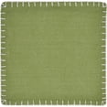 thumbnail image 3 of Ox Bay Ripple Set of 4 Cotton Place Mat, Green Stitch Bordered, 3 of 4
