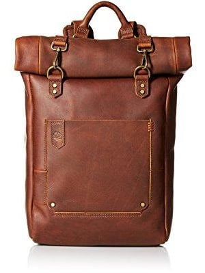 timberland mens leather backpack