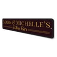 thumbnail image 4 of Home Wine Bar Novelty Decor, Metal Wall Sign - 4x18 Inches, 4 of 4