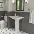 thumbnail image 3 of American Standard Town Square S 8-Inch Widespread Pedestal Sink Top and Leg Combination, 3 of 6