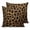 Brown, variant on 18x18 Pillow Covers Set of 2, Leopard Throw Pillow Covers Decorative Couch Cushion Case, Brown Vintage Leopard Print Microfiber Square Pillowcases for Bedroom Car Living Room