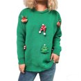 thumbnail image 1 of Tricot de Noël pour Femmes et Couleurs Festives, 1 of 8