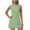 Mint Green, variant on Summer Dresses for Women 2025, Woman Fashion Comfortable Summer Solid Color Sleeveless Round-Neck Dress(Black,S)