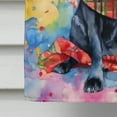 thumbnail image 6 of Black Labrador Retriever Christmas House Flag 28 in x 40 in, 6 of 7