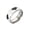 Football, variant on Sports Ball Pattern Band Rings for Women Men Stainless Steel Silver Printed Wide Athletic Unique Statement Personalized Gift Jewelry Baseball 11