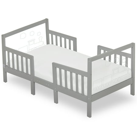 UPC: 0811048039279 | Dream On Me Polar Express Toddler Bed In Cool Grey