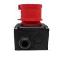 thumbnail image 3 of DZ08-3 400V switch/plug combination with emergency stop and phase inverter - same as KOA7, 3 of 5