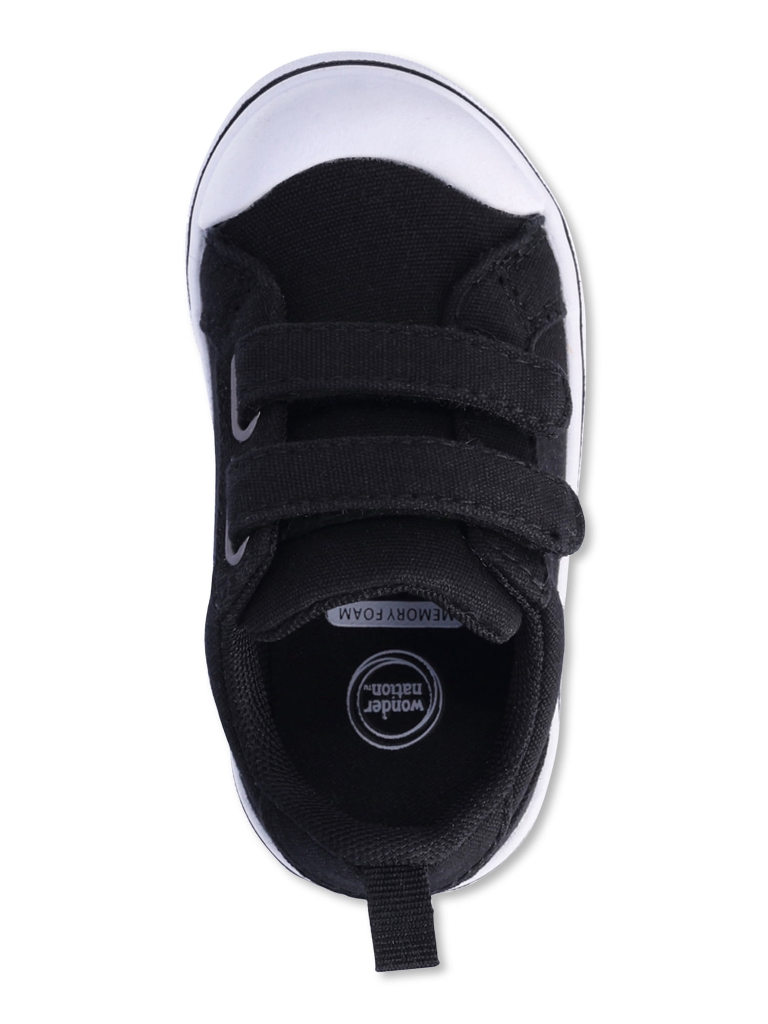 Wonder Nation Baby Boys Two Strap Bump Toe Sneakers