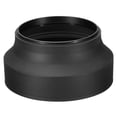 thumbnail image 1 of Capucha de lente de cámara Uxcell de 82mm, protector de lente de caucho colapsable, negro, 1 of 7