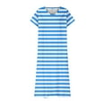 thumbnail image 3 of Hvot&aat Striped Summer Dresses for Women Loose Fit Short Sleeve Long Dress Casual V Neck Flowy Maxi Dresses, 3 of 4