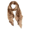 thumbnail image 2 of Censtreet Women Summer Scarfs Lightweight Large Long Gauze Shawl Linen Beach Wrap, 2 of 2