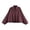 Wine, variant on Women's Suede Bomber Jacket Lapel Collar Pilot Coat Oversized Motorcycle Jacket Outwear