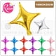 thumbnail image 1 of Globos metalizados de helio para decoración de fiesta de cumpleaños y boda, globo de estrella de 4 puntas, 10 pulgadas, 1 of 3
