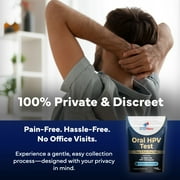 Better Life Science Oral HPV Test Kit for Women and Men At Home Oral Rinse Collection for Health Screening Simple and Private