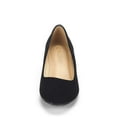 thumbnail image 7 of BURUDANI Women's Mid Wedge Heel Wide Pump Shoes Wide Available, 7 of 7