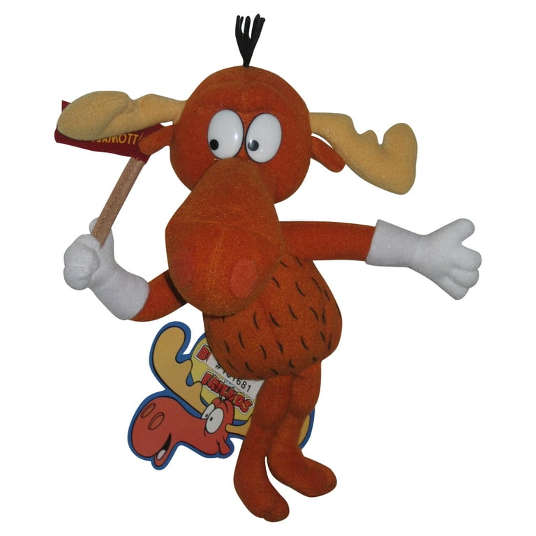 Adventures of Rocky Bullwinkle Friends 1999 Stuffins CVS Exclusive Plush Toy