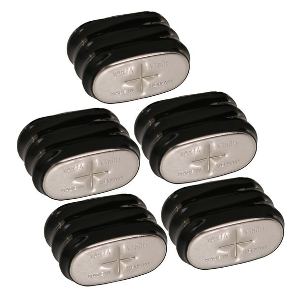 5x 3/V150H NiMH Battery Pack 3.6V No Pins for Memory Back Up