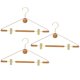 thumbnail image 1 of Oden Pant Skirt Hangers Closet Organizer Suit Hangers For Skirts Pants Slacks Coats, 1 of 5