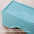 thumbnail image 4 of Set of 5 Plastic Plates With Holder Durable Shatterproof Deep Plates Solid  A, 4 of 8