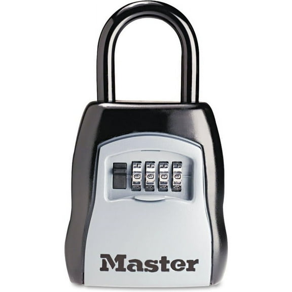 Master Lock Box - Resettable Combination Lock Box, Vinyl and Steel Material, 5400D