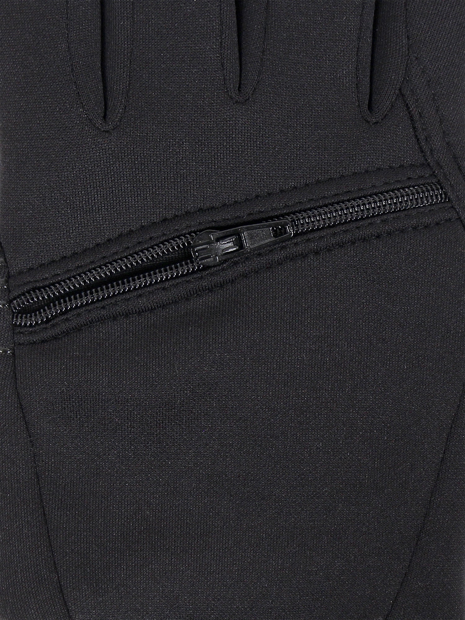 Ozark Trail Women's Active Stretch Fleece Gloves with Pocket, Black