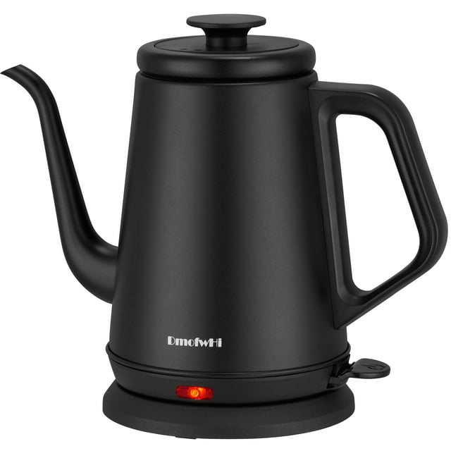 Hervidor eléctrico Dmofwhi Gooseneck 1.0L 1000W 304 de acero inoxidable