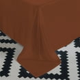 thumbnail image 3 of BedDecor 100% Egyptian Cotton 400 TC 1PC Brick Red Twin Size Flat Sheet Solid Pattern, 3 of 4