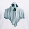 thumbnail image 3 of CafePress - PD Moreno's Halloween Ghost Women's V Neck T Shirt - Womens Cotton V-Neck T-shirt, 3 of 4