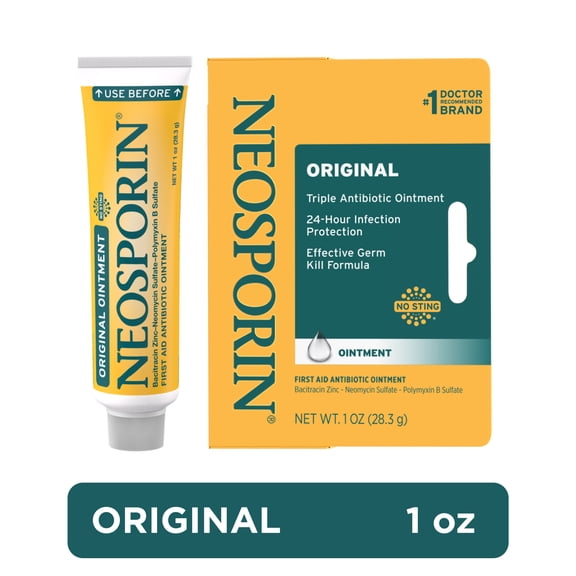Neosporin Original Ointment, Triple Antibiotic, 1 oz